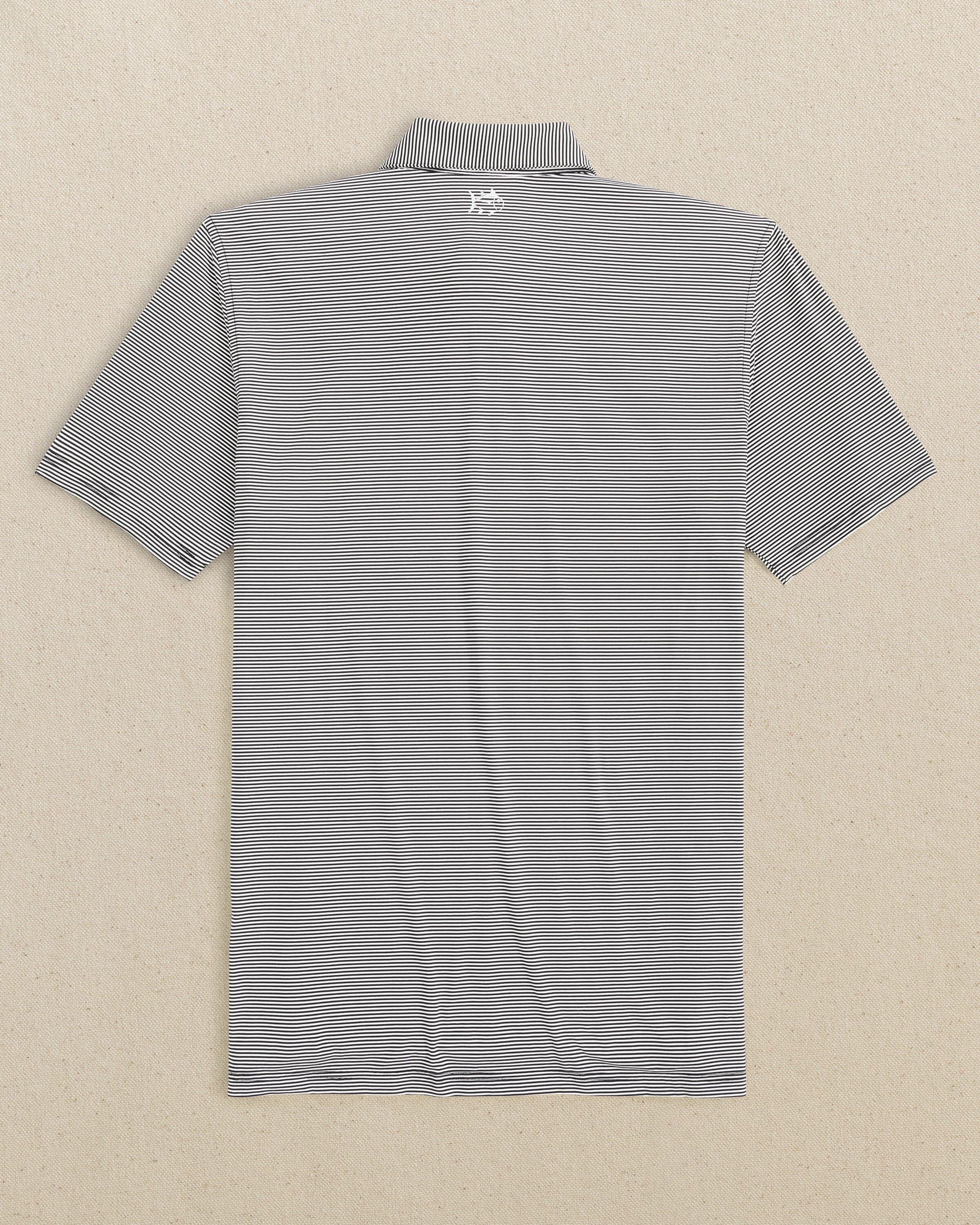 brrr°®-eeze Meadowbrook Stripe Polo - Caviar Black
